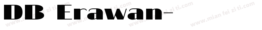 DB Erawan字体转换